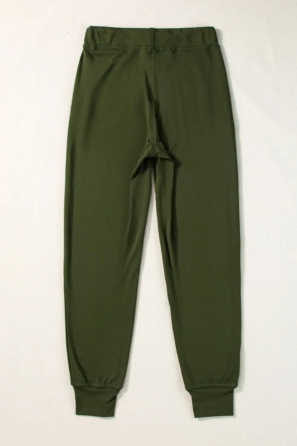 Moss green joggers with pockets - Love Salve